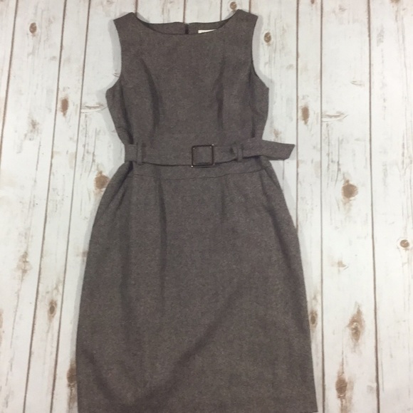 Banana Republic Dresses & Skirts - Banana Republic Wool Lined Career Dress 6 Belted